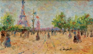 Paris, la Tour Eiffel - Louis Hayet