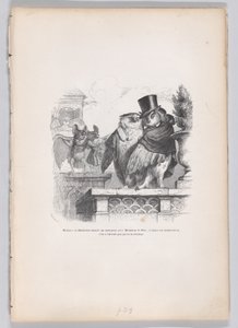 La duchesse chante un nocturne avec le duc... de Scènes de la vie privée et... - Louis Henri Brévière