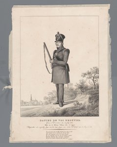 Daniel de Vos Brouwer. Né à Deventer, le 30 juillet 1770. Chevalier de l