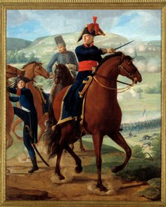 Portrait équestre du général Louis Marie Turreau de Garambouville (connu sous le nom de Turreau de Garambouville ou Turreau de Linières) - Louis Hersent