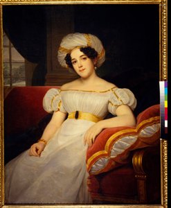 Portrait de la princesse Natalya Stepanovna Golitsyna - Louis Hersent