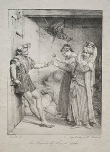 La Fiancée du Roi de Garbe - Louis Hersent