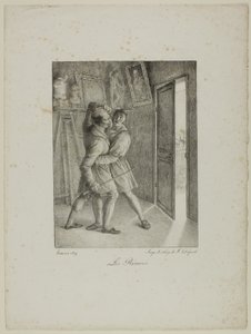 Les hommes de Reims - Louis Hersent