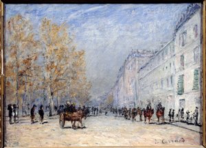 Le cours du midi à Lyon - Louis Hilaire Carrand