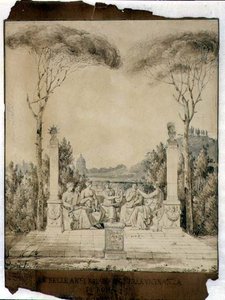 Un hommage aux arts - Louis Hippolyte Lebas