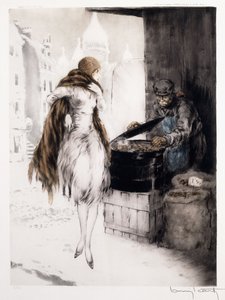 Vendeur de marrons - Louis Icart