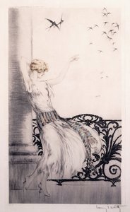 Hirondelles - Louis Icart