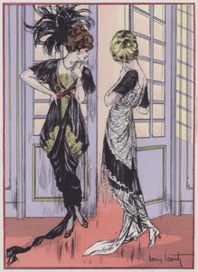 Mode féminine des années 1910 par le designer Zimmermann - Louis Icart