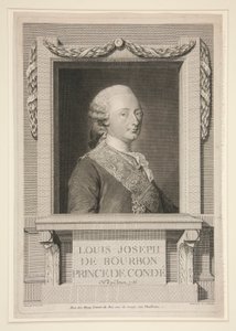 Portrait de Louis Joseph de Bourbon, Prince de Condé - Louis Jacques Cathelin