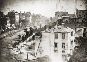 Boulevard du Temple par Daguerre - Louis Jacques Mande Daguerre