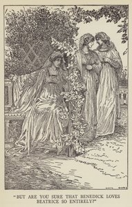 Mais êtes-vous sûr que Benedick aime Béatrice si entièrement?