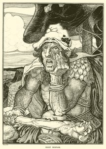 Géant Désespoir (gravure) - Louis John Rhead