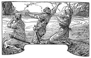 Illustration de Louis Rhead pour le roman « L