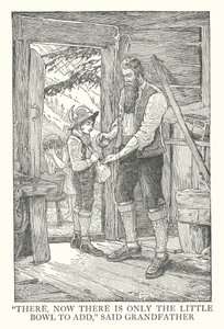 Illustration pour Heidi par Johanna Spyri - Louis John Rhead