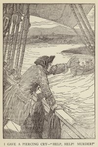 Illustration pour Kidnapped de Robert Louis Stevenson - Louis John Rhead