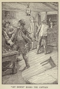 Illustration pour Kidnapped de Robert Louis Stevenson - Louis John Rhead