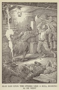 Illustration pour Kidnapped de Robert Louis Stevenson - Louis John Rhead