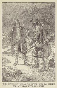 Illustration pour Kidnapped de Robert Louis Stevenson - Louis John Rhead