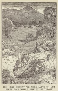 Illustration pour Kidnapped de Robert Louis Stevenson - Louis John Rhead
