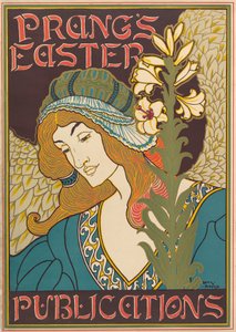 Publications de Pâques de Prang, pub. 1895 - Louis John Rhead