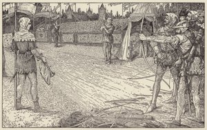 Robin remporte le prix de la reine - Louis John Rhead