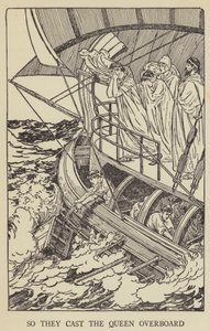 Alors ils ont jeté la reine par-dessus bord - Louis John Rhead