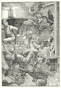 Les musiciens de Brême - Louis John Rhead
