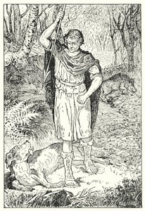 Le vieux chien - Louis John Rhead