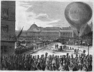 Ascension du ballon « Le Géant » à Bruxelles le 26 septembre