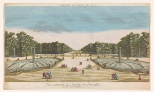 Vue des Jardins de Versailles