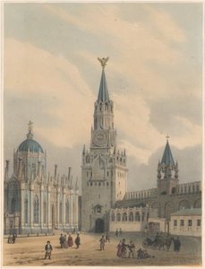 La tour Spasskaya, les portes du Sauveur et l