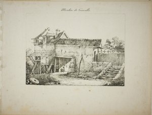 Moulin à Gravelle, II - Louis Jules Frederic Villeneuve