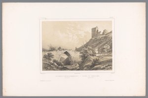 Vue des ruines du château de Hammershus