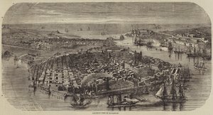 Vue aérienne de La Havane - Louis Le Breton