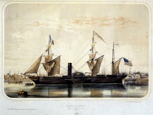 Vapeur « Le Franklin » - Louis Le Breton