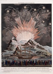 Festivités lors du couronnement de Napoléon - Louis Le Coeur