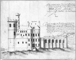 Façade de la Porte et Hôtel de Nesle, 1662 - Louis Le Vau