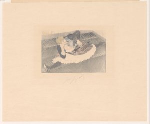 Danseuse en grand écart