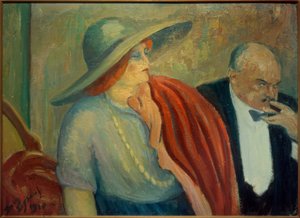 Couple au théâtre
