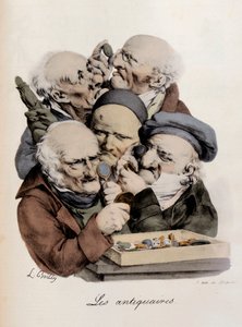 Antiquaires Gravure par Louis-Léopold Boilly - Louis Leopold Boilly