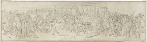 Coucous sur le Quai des Tuileries, vers 1805