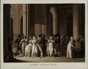 Les Galeries du Palais Royal, 1809