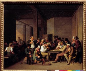 Joueurs dans un cabaret - Louis Leopold Boilly
