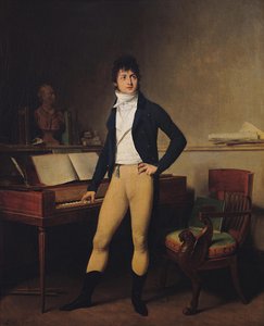 Portrait du compositeur François-Adrien Boieldieu 1775-1834, 1800 - Louis Leopold Boilly