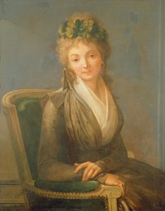 Portrait présumé de Lucile Desmoulins (1771-94) 1794 - Louis Leopold Boilly