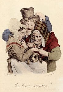 La Joyeuse Aventure Gravure par Louis-Léopold Boilly - Louis Leopold Boilly