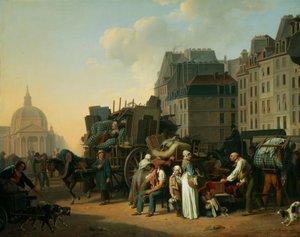 Les déménagements - Louis Leopold Boilly