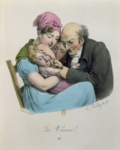 La Vaccination, gravée par François Séraphin Delpech, 1827 - Louis Leopold Boilly