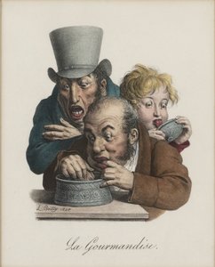 La gourmandise, 1824-1825 - Louis Leopold Boilly