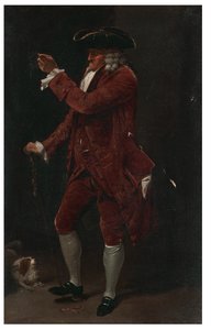 Un gentleman avec un chien - Louis Leopold Boilly